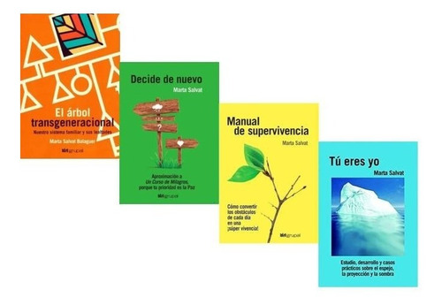 Pack Marta Salvat (4 Libros) - Arbol Transgeneracional