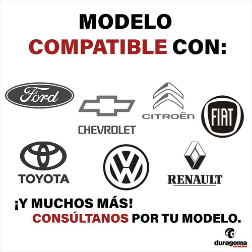 Imagen 6 de 9 de Fundas Cubre Asientos Auto Acolchada Impermeable Simil Cuero