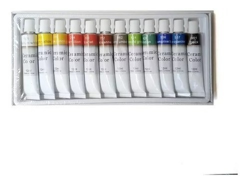 Imagen 4 de 9 de Combo 12 Pinturas Para Arcilla Al Horno Casero + 3 Liners