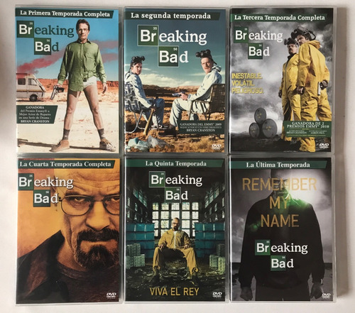 Breaking Bad La Serie Completa Dvd Deluxe Set 21 Discos Sony (Usado)