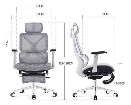 Ergonomic Office Chair Mesh Computer Chair Home Office Desk