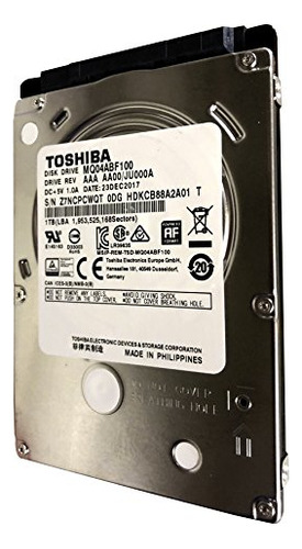 Mq04abf100 Toshiba 1tb/1000gb 5400rpm Sata 7mm 2.5in Disco D