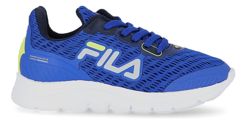 Zapatillas Fila Running Niño Athlon Kids Azul-lima Cli