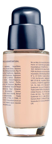 Base de Maquillaje Vogue Mate Natural Tono Natural