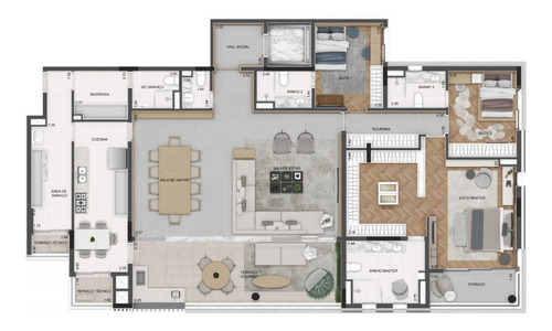 Imagem 21 de 25 de Apartamentos 4 Suítes Com 4 Vagas De Garagem No Bairro São Francisco
