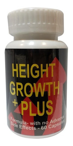 Imagen 1 de 5 de Height Growth Plus Vitamina Natural Crecer Estatura Alto 