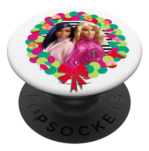 Corona De Barbie Holiday Friends Popsockets Intercambiables