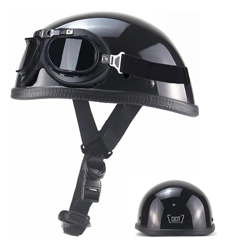 Motorcycle Retro Half Helmet Ultra-thin Comfortable Open