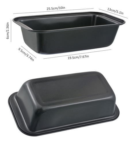 Molde Rectangular Para Tostadas, De Acero Al Carbono, Molde