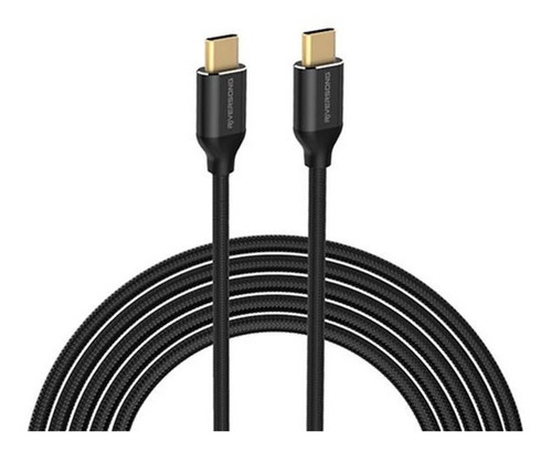 Imagen 2 de 4 de Cable Usb C A Usb C 1.8m Reforzado Riversong Hercules C2