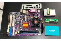Comprar Kit Retrô Placa Mãe Ecs K7som+ Athlon Xp 2000+ 512mb Ssd