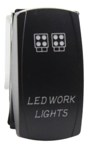 Switch Rocker 5 Pin Rzr Can Am Jeep Atv Utv Led Work Lights