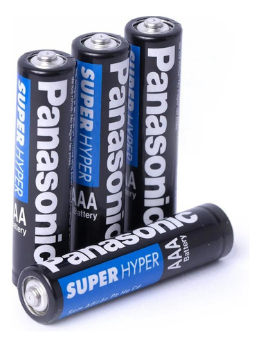Kit Pilha Panasonic Aaa 8 Un + Aa 12 Un Comum Zinco Original