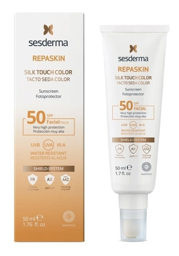 Repaskin Tacto Seda Color Spf 50+ | Sesderma