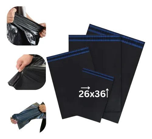 Envelope Segurança 26x36 500 Unidades Embalagem De Cor Cinza-escu...