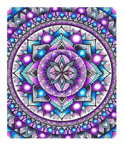 Bordado Pintura Diamante - Mandala 15x20 Punto Cruz