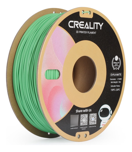 Creality Filamento Cr-pla Mate 1,75mm 1kg Verde