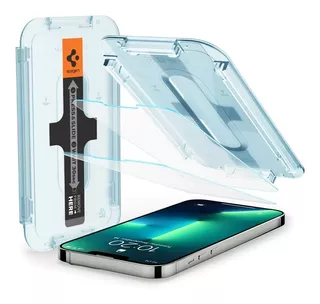 Vidrio Glass Spigen Ez Fit Para iPhone 13 13 Pro 2 Unidades