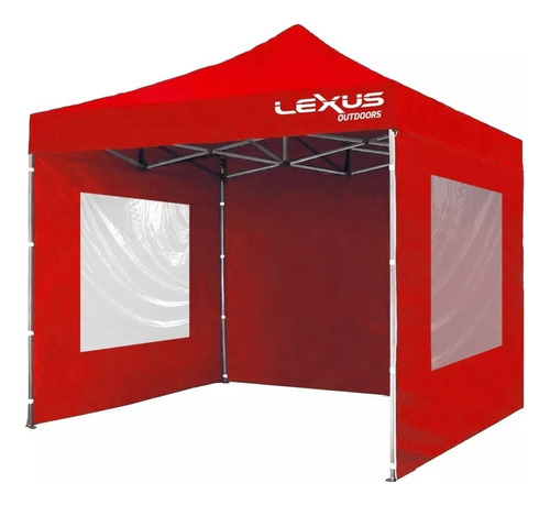 Gazebo  3x3 Acero Reforzado + Techo + Laterales Ideal Playa