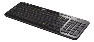 Teclado De Escritorio Inalambrico Logitech Negro Brillante