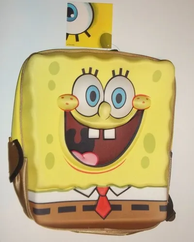 Mochila bob esponja 3d new arrivals