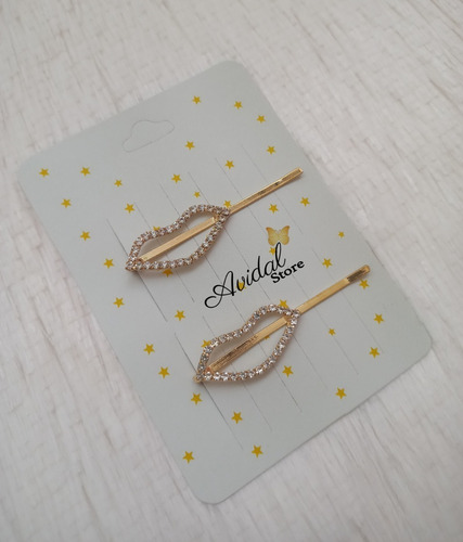 Duo Pinzas/ Hebillas Para El Cabello/ Hair Clips/ Accesorios