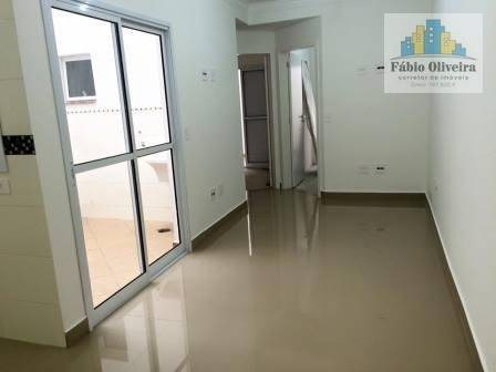 Imagem 1 de 13 de Cobertura Tipo Sem Condomínio Com 38,41 E 45,22 M² Área Útil, 2 Dormitórios À Venda, 38 M² Por R$ 259.900 - Vila América - Santo André/sp - Co0128