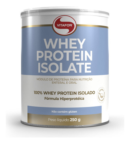 Whey Protein Isolate (250g) - Vitafor Kit 2 Unidades
