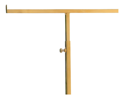 Soporte Para, Torre De Joyería Ajustable En Espejo Dorado