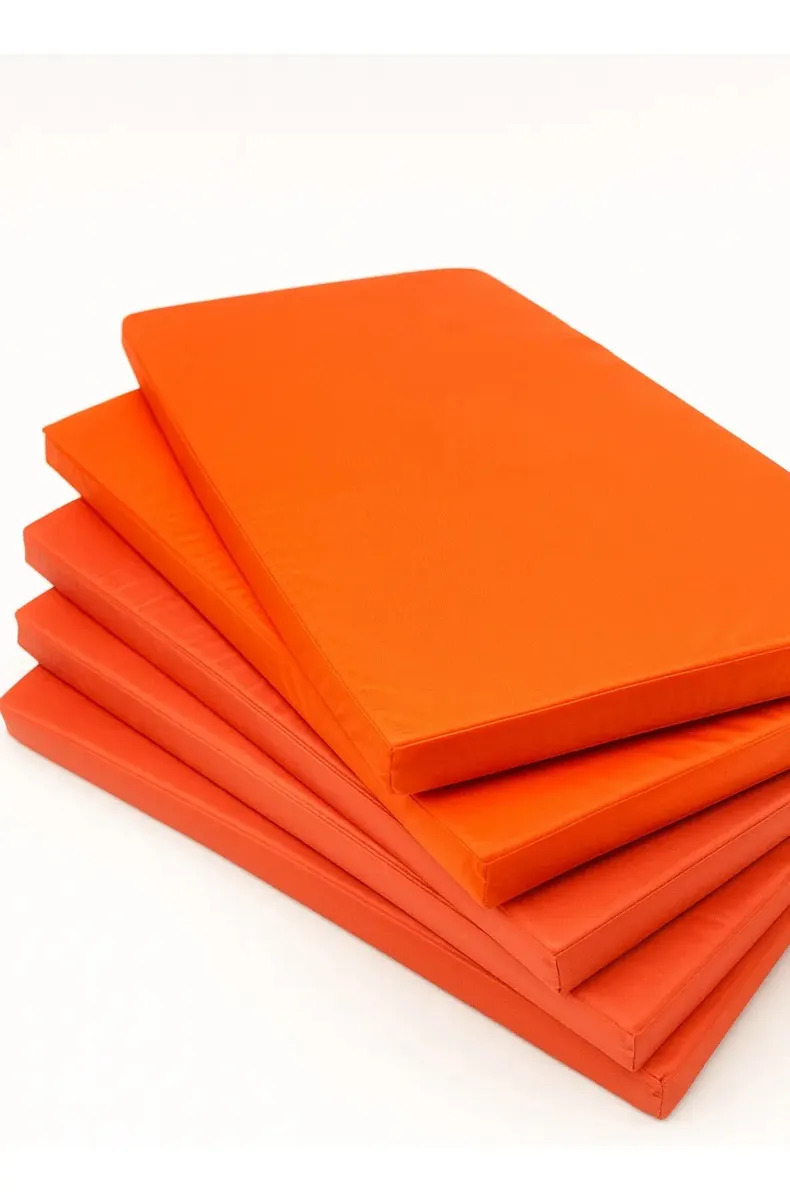 Colchoneta Gimnasio Y Estimulacion 100x60x5 Color Naranja
