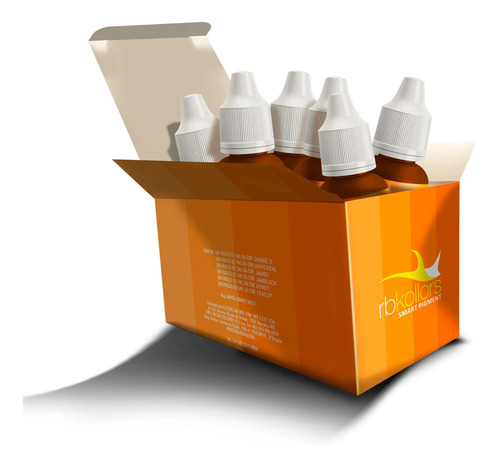 Imagem 2 de 2 de Kit Summer Pigmentos Organicos Para Labios Rbkollors