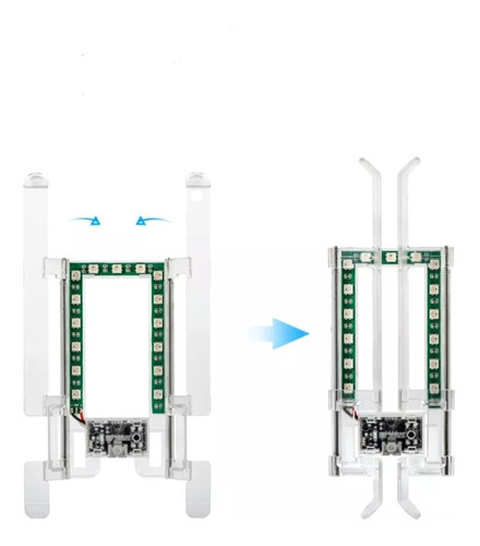 Tren De Aterrizaje Con Luces Led Drone Dji Mini2, Mini Se