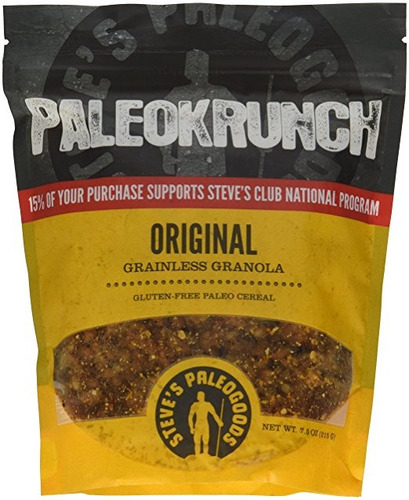 Paleogoods De Steve, Paleokrunch Cereal Original, 7,5 Oz