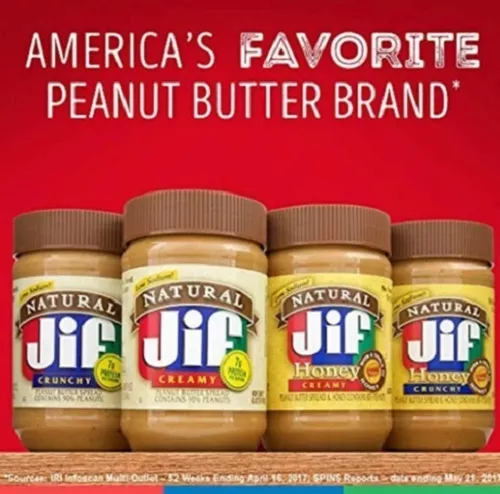 Manteiga Amendoim Jif Extra Crunchy 454g Peanut Butter