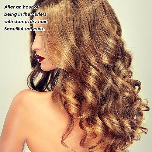 20pcs Rulos De Esponja De Espuma Flexible Para El Cabello