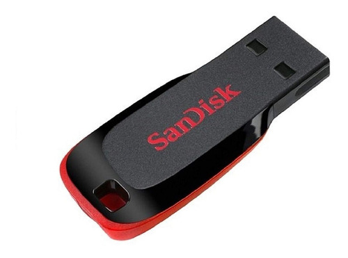 Pen Drive Sandisk Cruzer Blade 64gb Usb Original Blister Gta