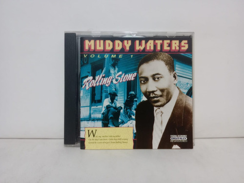 Muddy Waters- Rolling Stone- Vol. 1- Cd, Paises Bajos, 1990