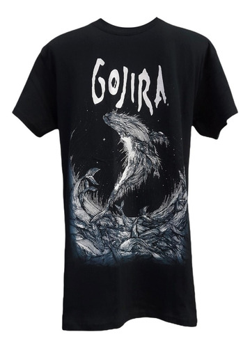 Playera Gojira - Gojira ( Ballena )