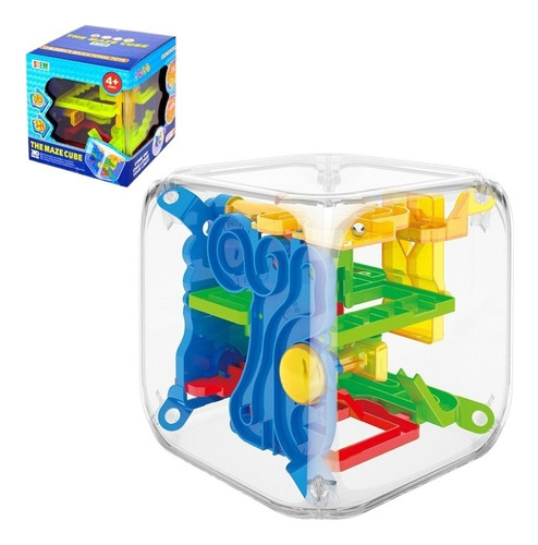 3d Cubo Quebra-cabeça Labirinto Bola Brinquedo Divertido Jog
