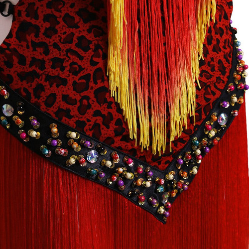 Vestido De Baile De Samba For Mujer, Vestido De Salsa De Le