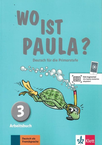 Wo Ist Paula? 3 Arbeitsbuch Mit Cd-rom (mp3-audios): Wo Ist Paula? 3 Arbeitsbuch Mit Cd-rom (mp3-audios), De Endt, Ernst. Editora Klett & Macmillan Br, Capa Mole, Edição 1 Em Alemão, 2017