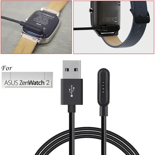 Para Asus Zenwatch 2 Smart Watch Usb Magn tico De Carga M s