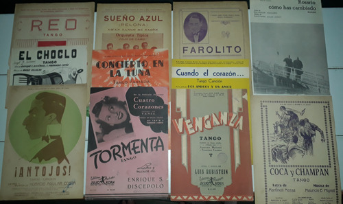 Partituras Tango Varios Leer Descripcion! (Usado)