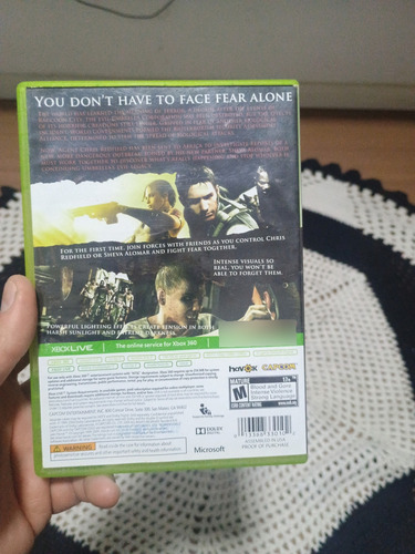 Jogo De Xbox 360 Residente Evil (Usado)