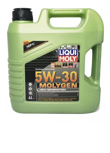 Aceite Motor Liqui Moly 5w30 Molygen New Generation 4 Lts