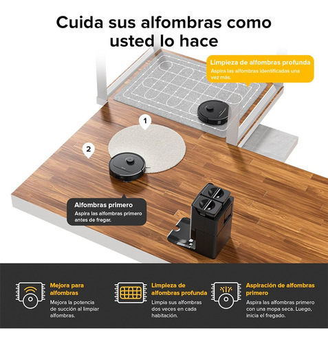 Aspiradora Robot Roborock Qrevo S Con Base Multifuncional