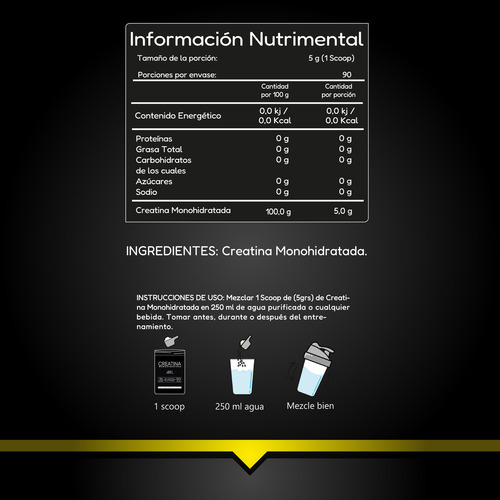 Bhp Pack Whey Ultra 2lbs + Creatina De Alta Pureza 450 Gr Sabor FRESA CON CREMA