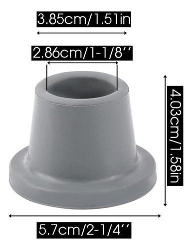 Reemplazo De Puntas Para Silla De Ducha, Resistente, 8 Uds.,