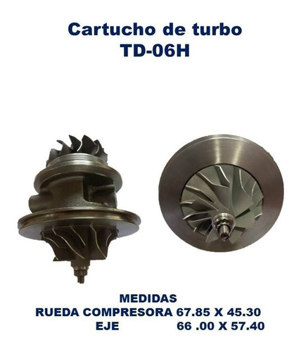 Turbo Cartucho Td-06h