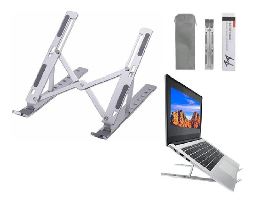 Trrcylp Soporte Para Laptop Escritorio Aluminio Silicona